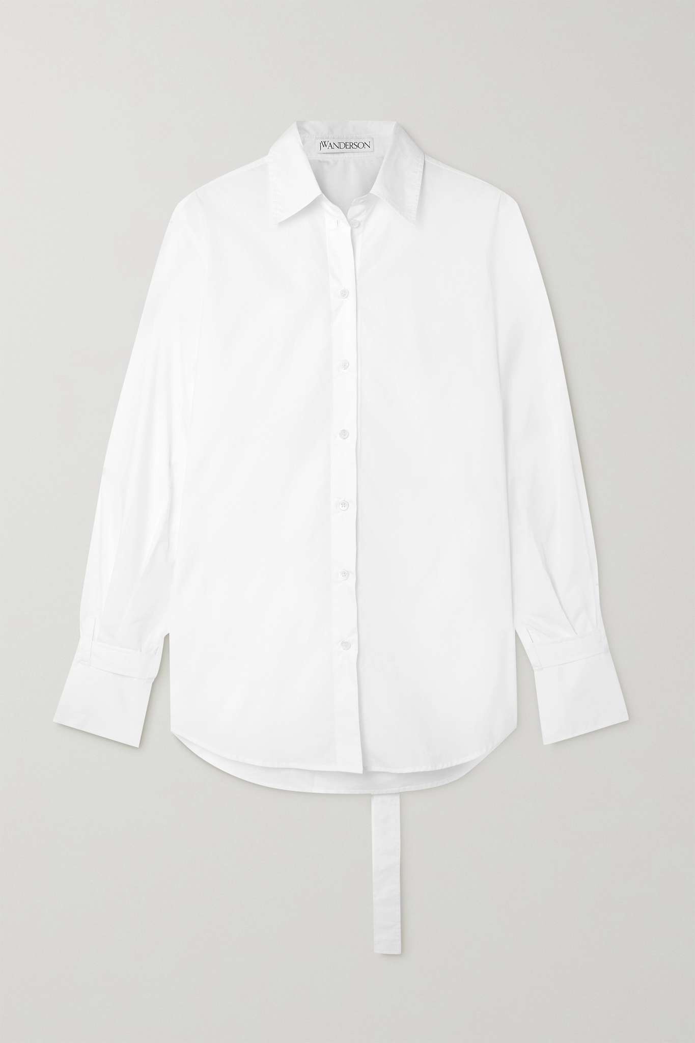 Cotton-poplin shirt - 1