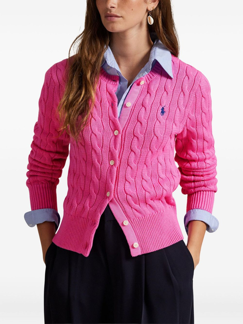 cable-knit cotton cardigan 3