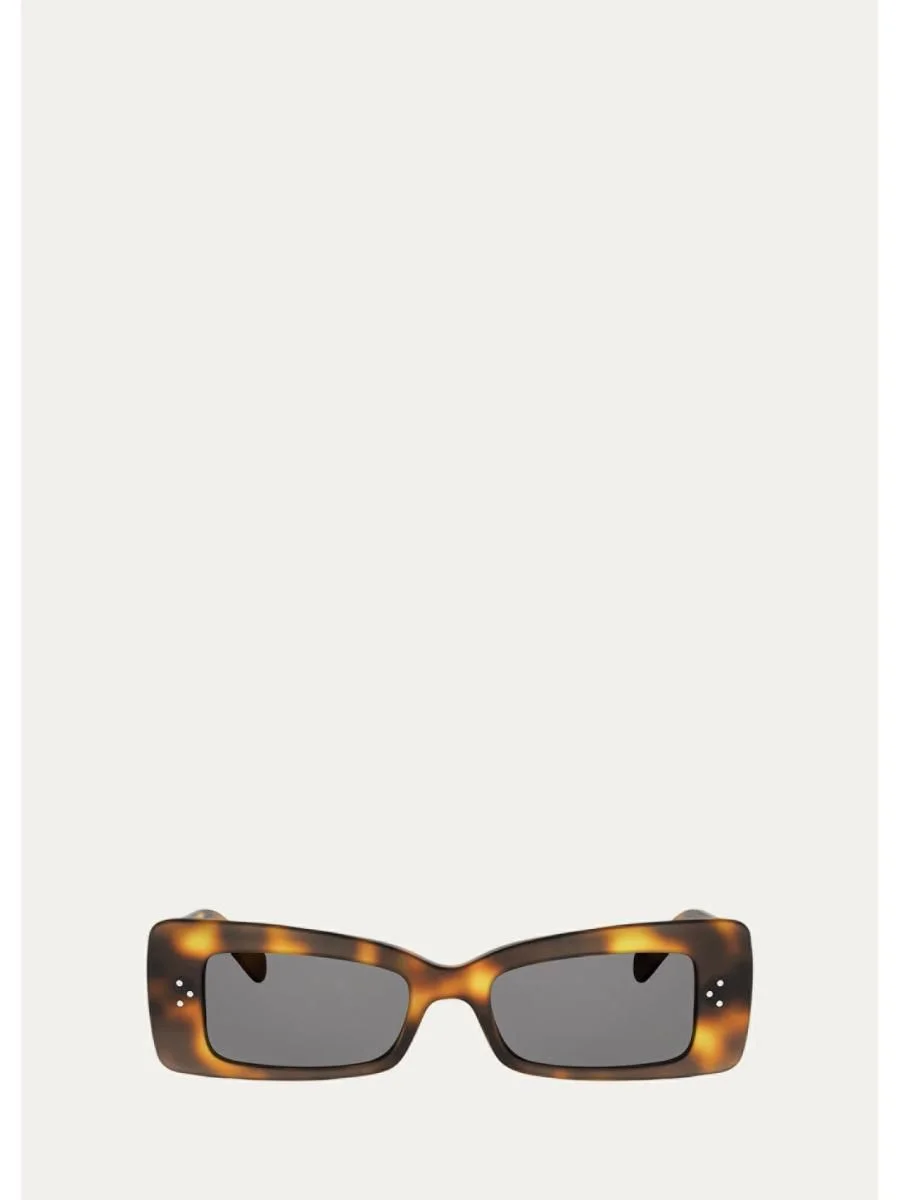 3 Dots 52MM Rectangular Sunglasses - 1