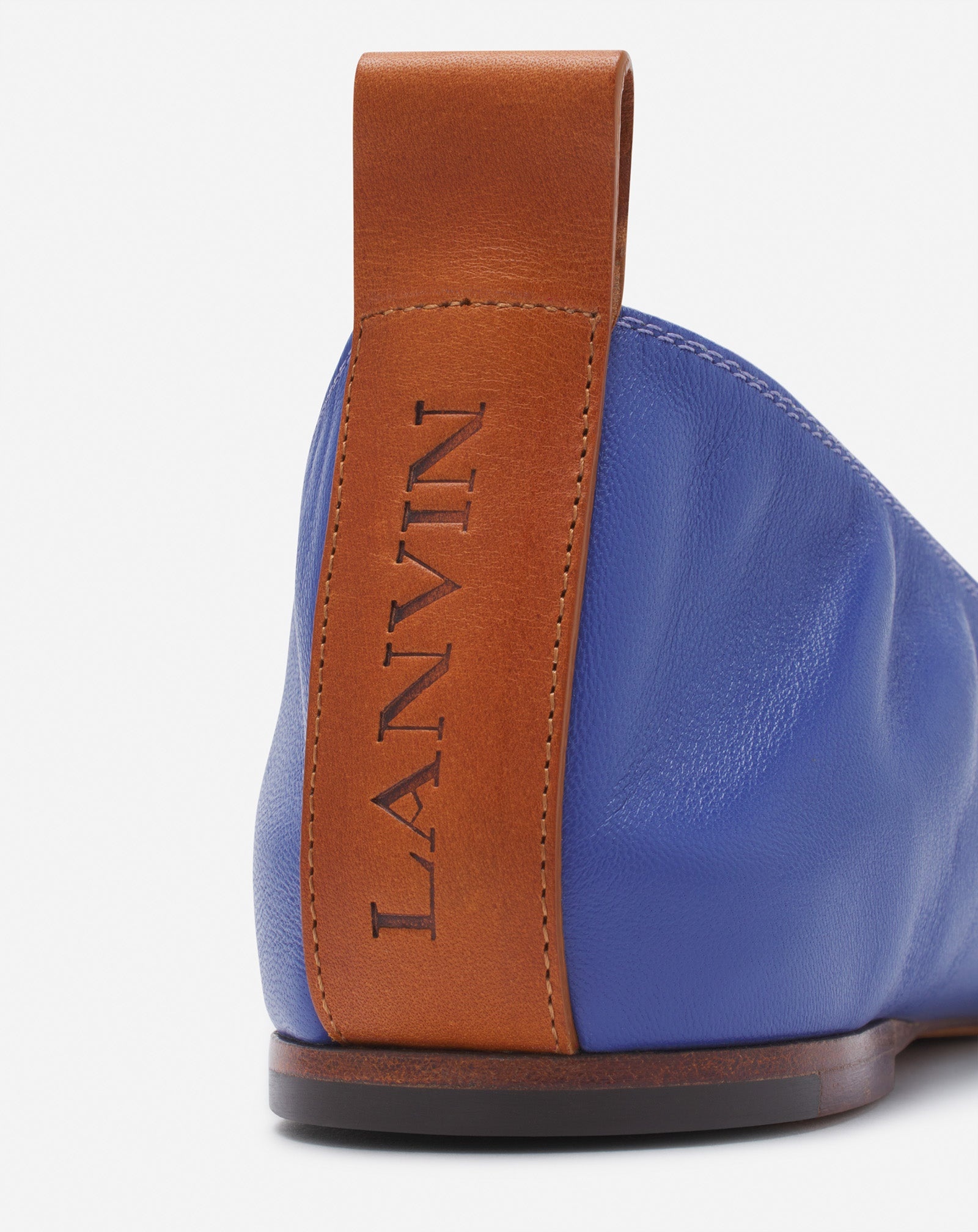 THE LEATHER BALLERINA FLAT - 5