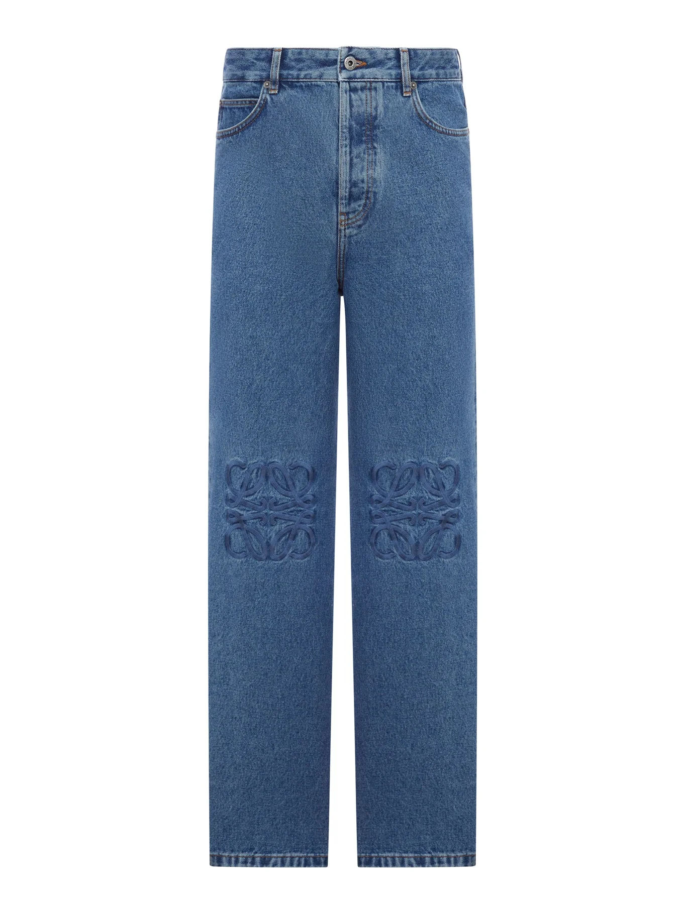 BAGGY ANAGRAM DENIM JEANS - 1