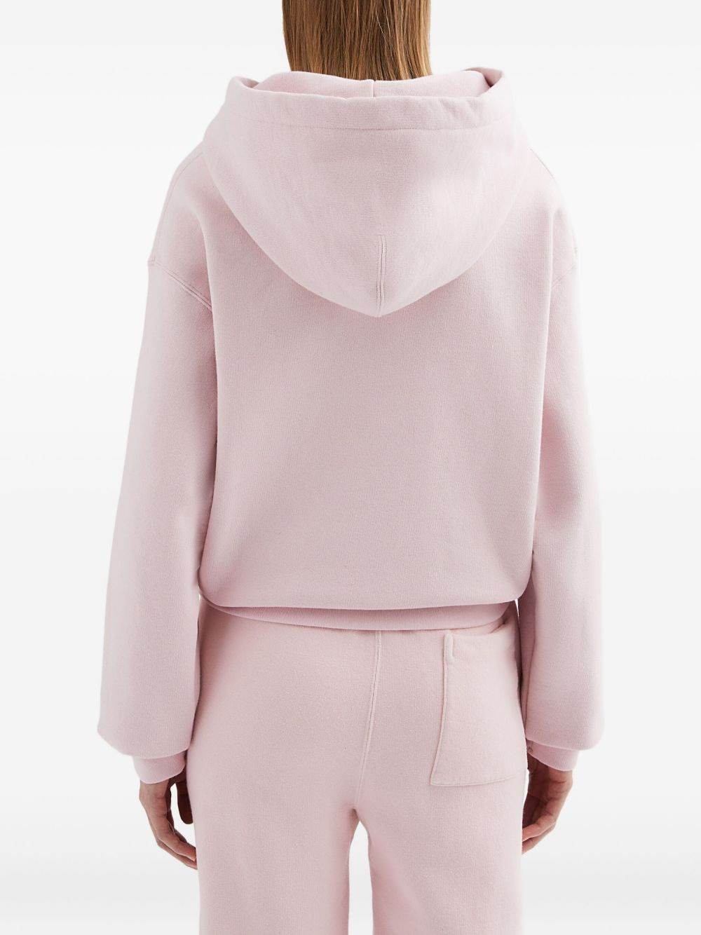 cotton terry hoodie - 4