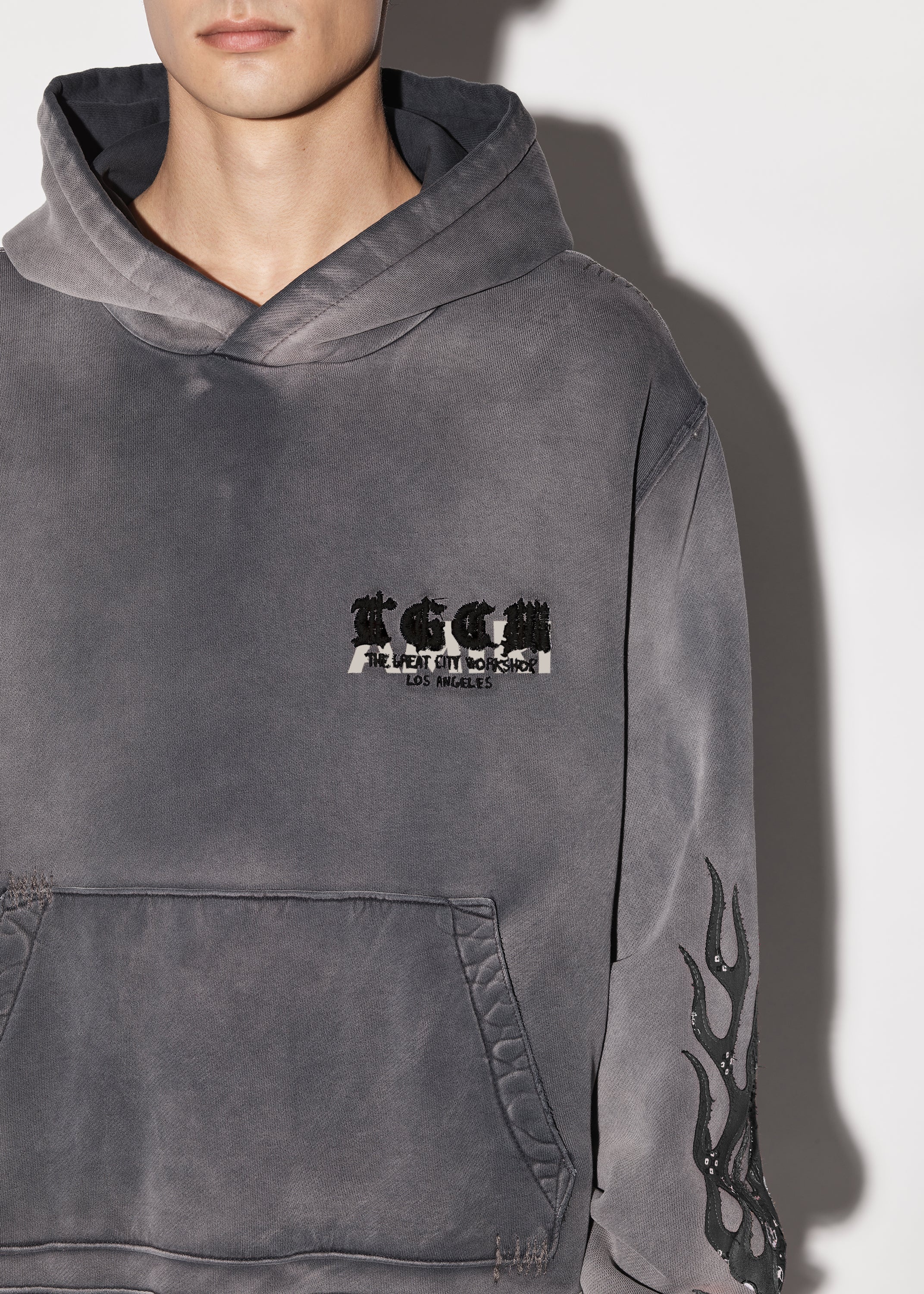 T.G.C.W. FLAMES HOODIE - 5