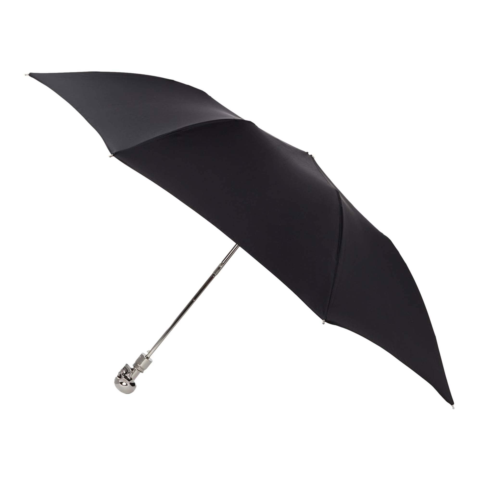 Alexander McQueen Skull Umbrella 'Black/Silver' - 2