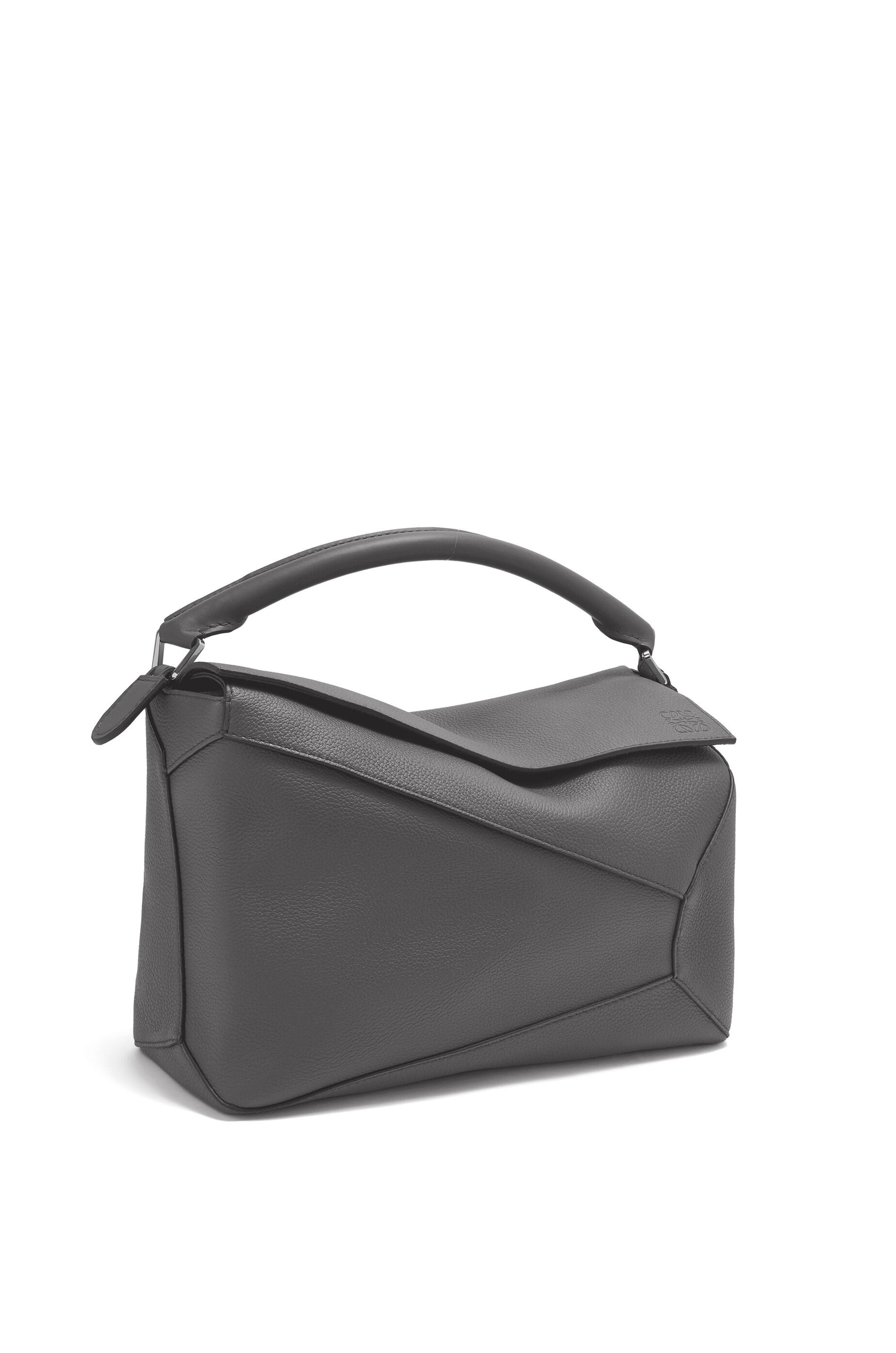 Large Puzzle bag in grained calfskin - 2