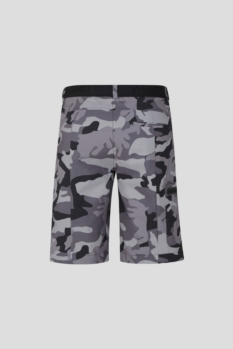 BOGNER Milo Functional shorts in Gray/Black outlook