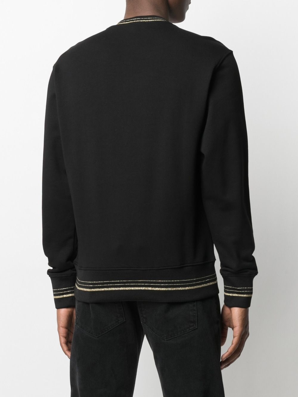 embroidered logo sweatshirt - 4