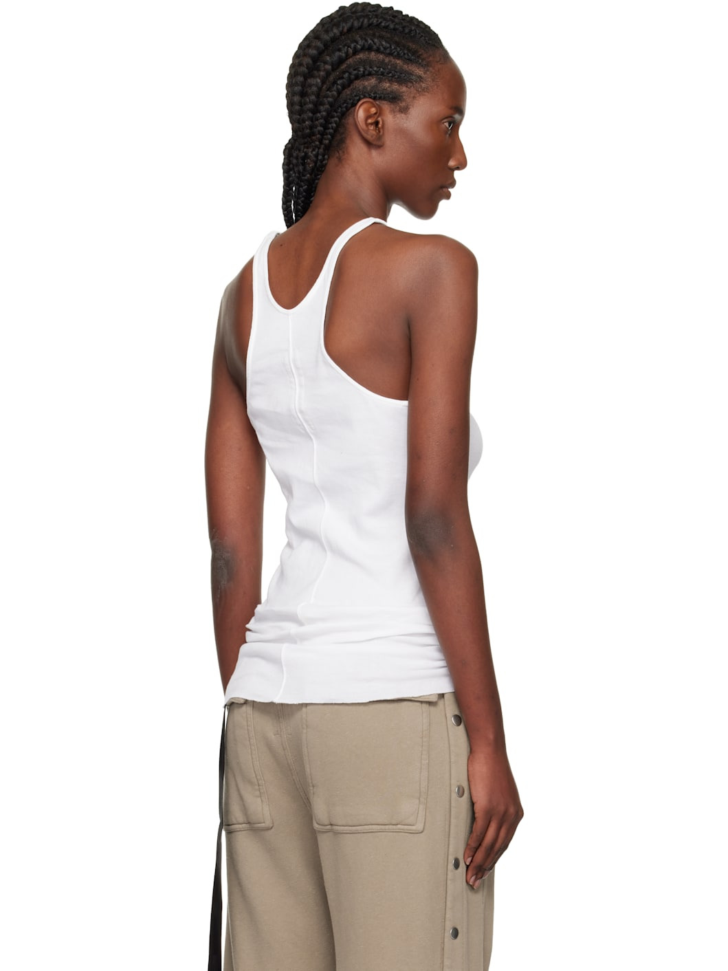 Off-White Concordians Racer Back Tank Top - 3