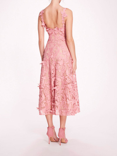 Marchesa ORGANIC LACE MIDI DRESS outlook