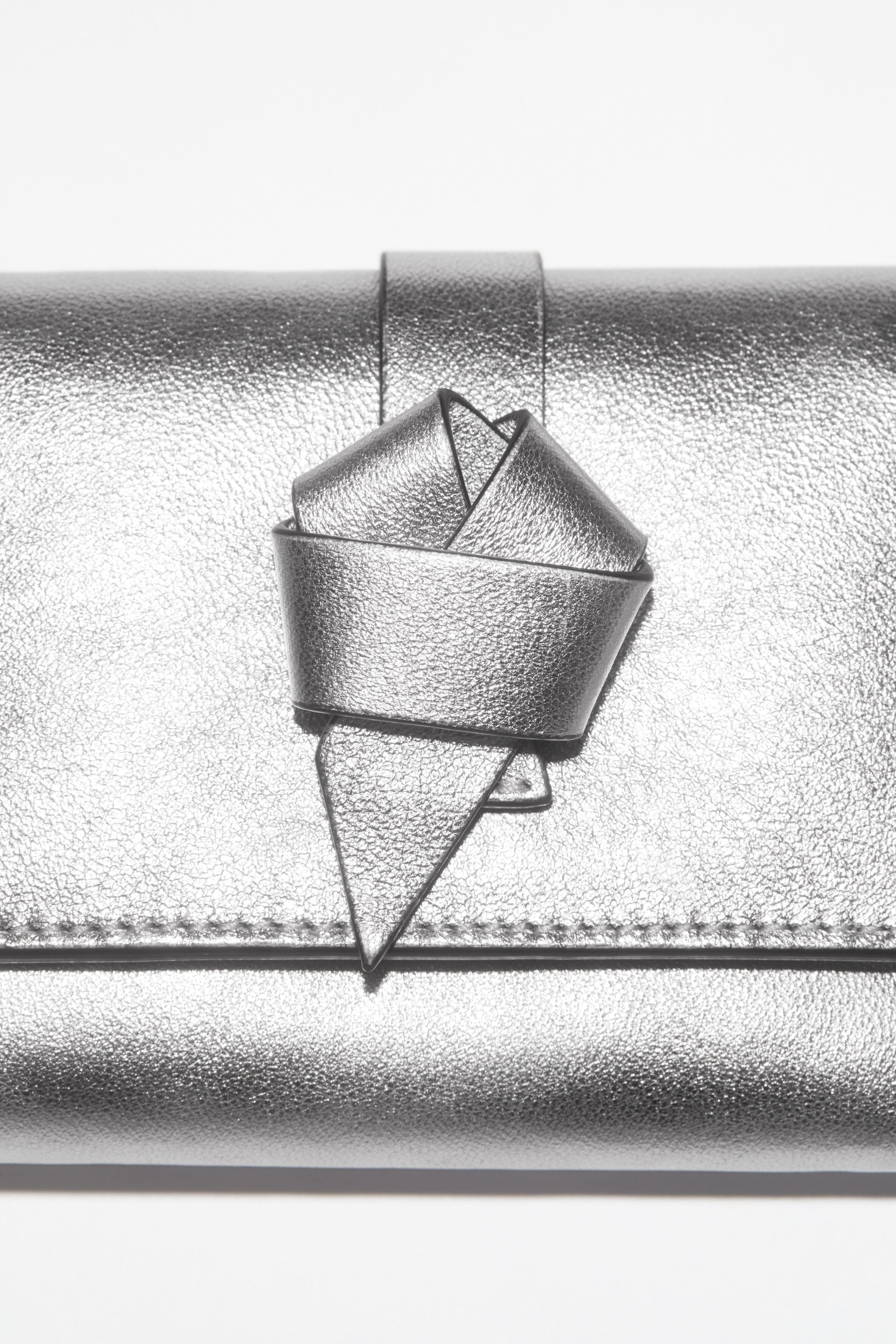 Musubi folded wallet - Silver - 5