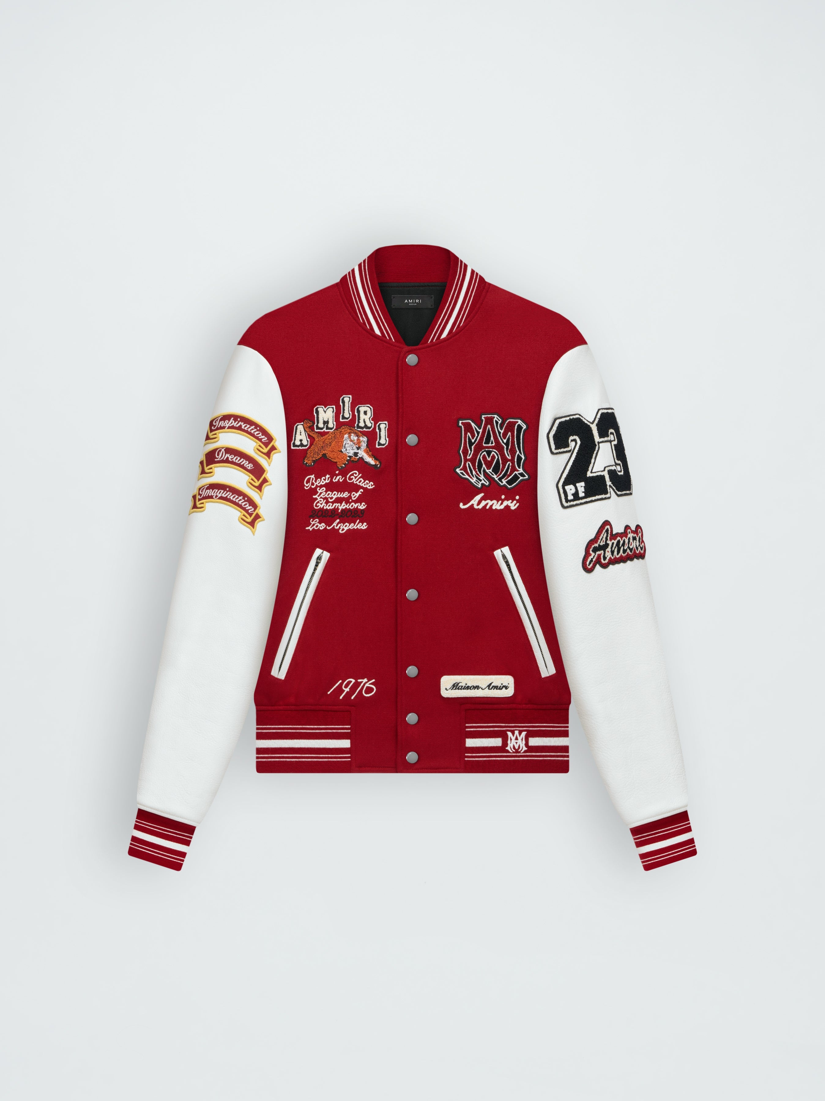 VINTAGE PATCH VARSITY BOMBER - 1