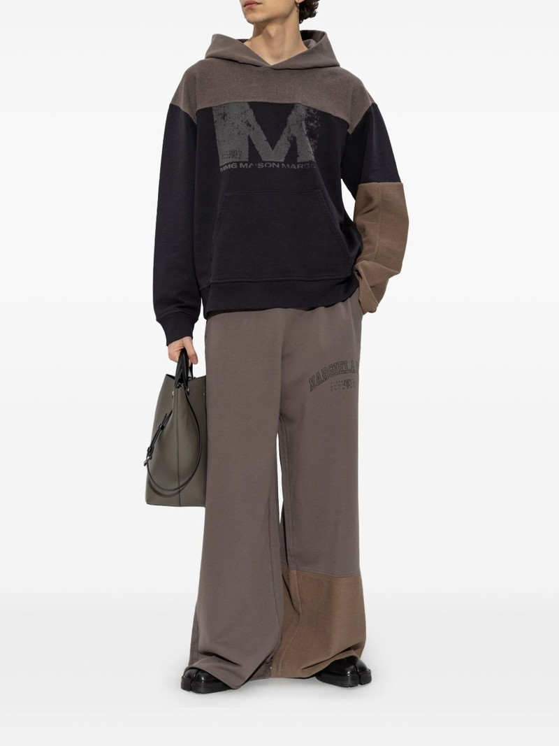 MM6 Maison Margiela logo-print hoodie outlook