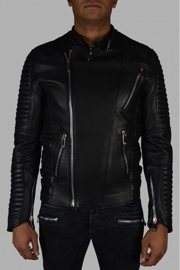 Philipp Plein Men Biker Jacket - 3