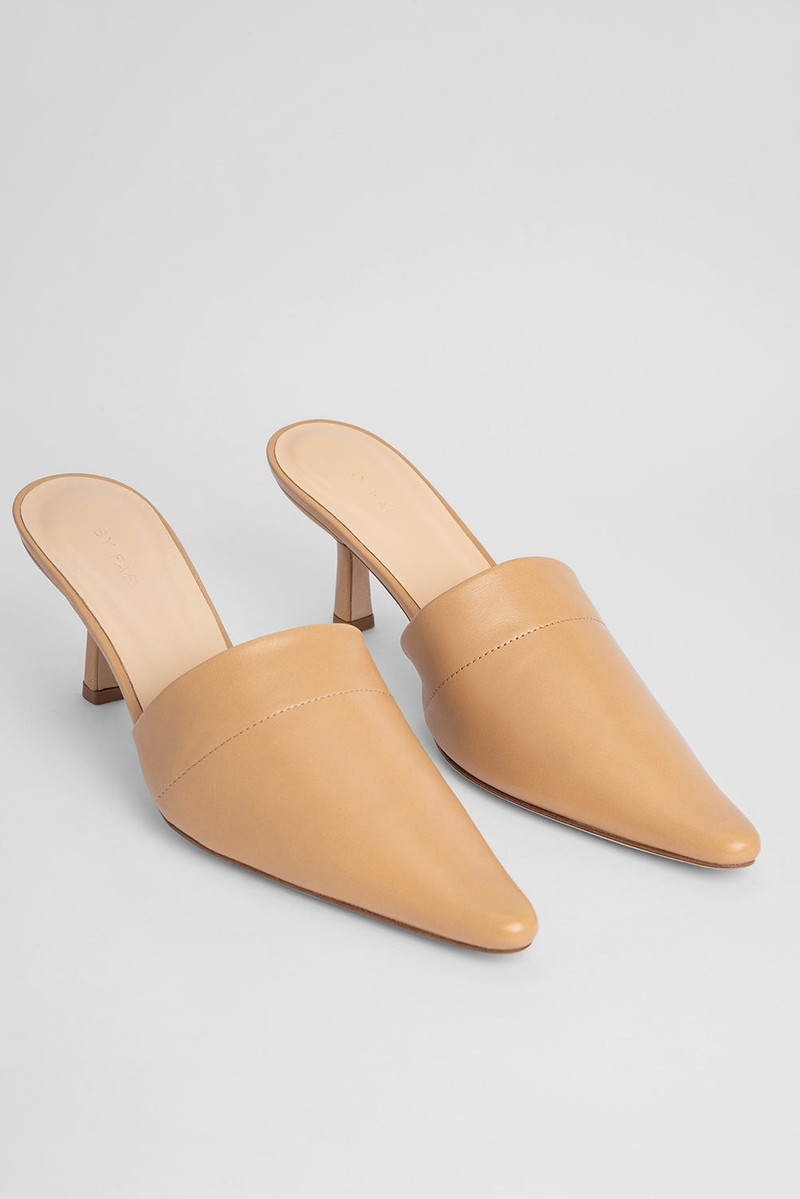 BY FAR Cynthia Nude Leather outlook