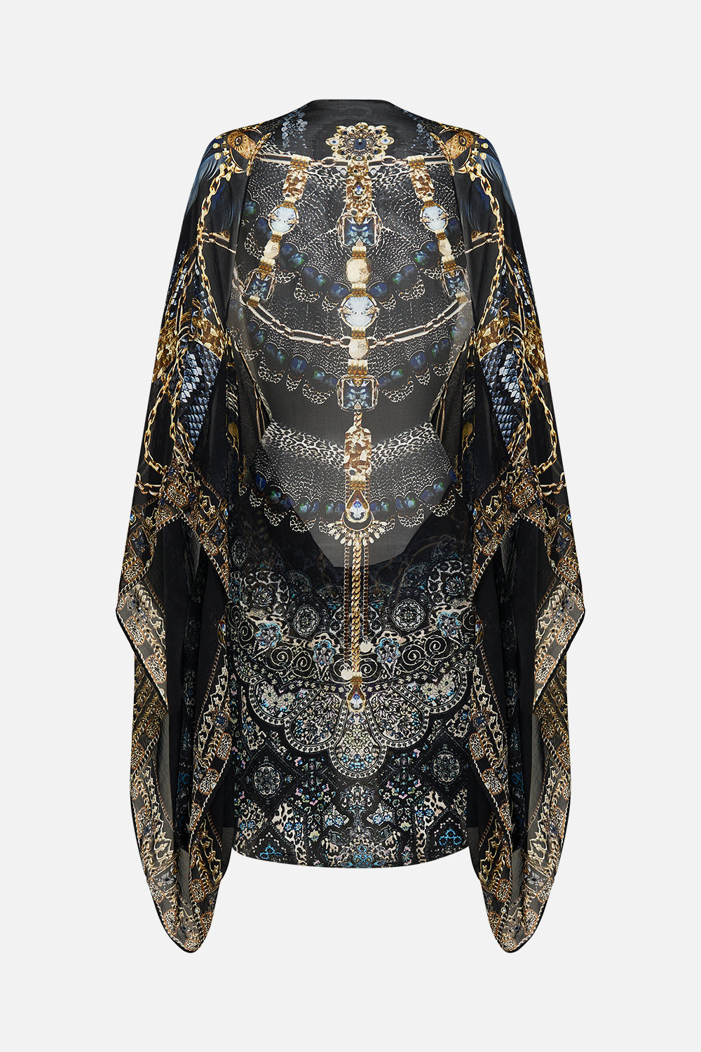 SILK CHIFFON SHRUG - 3