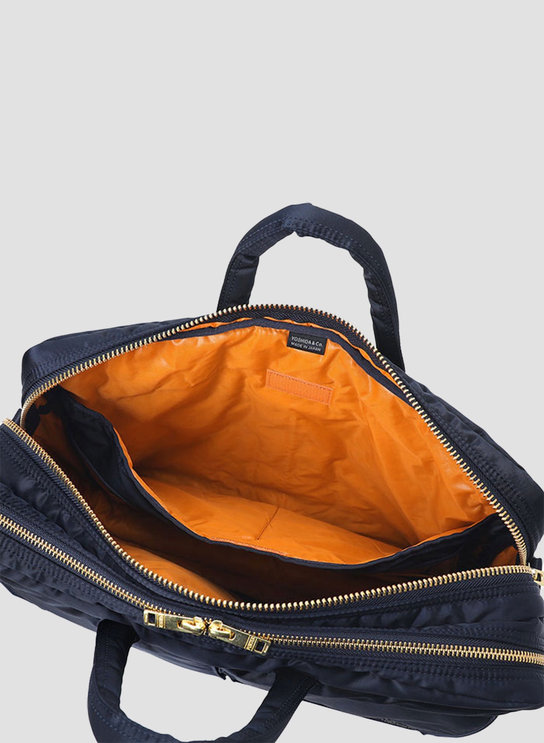 Porter-Yoshida & Co Tanker 2Way Briefcase in Iron Blue - 9