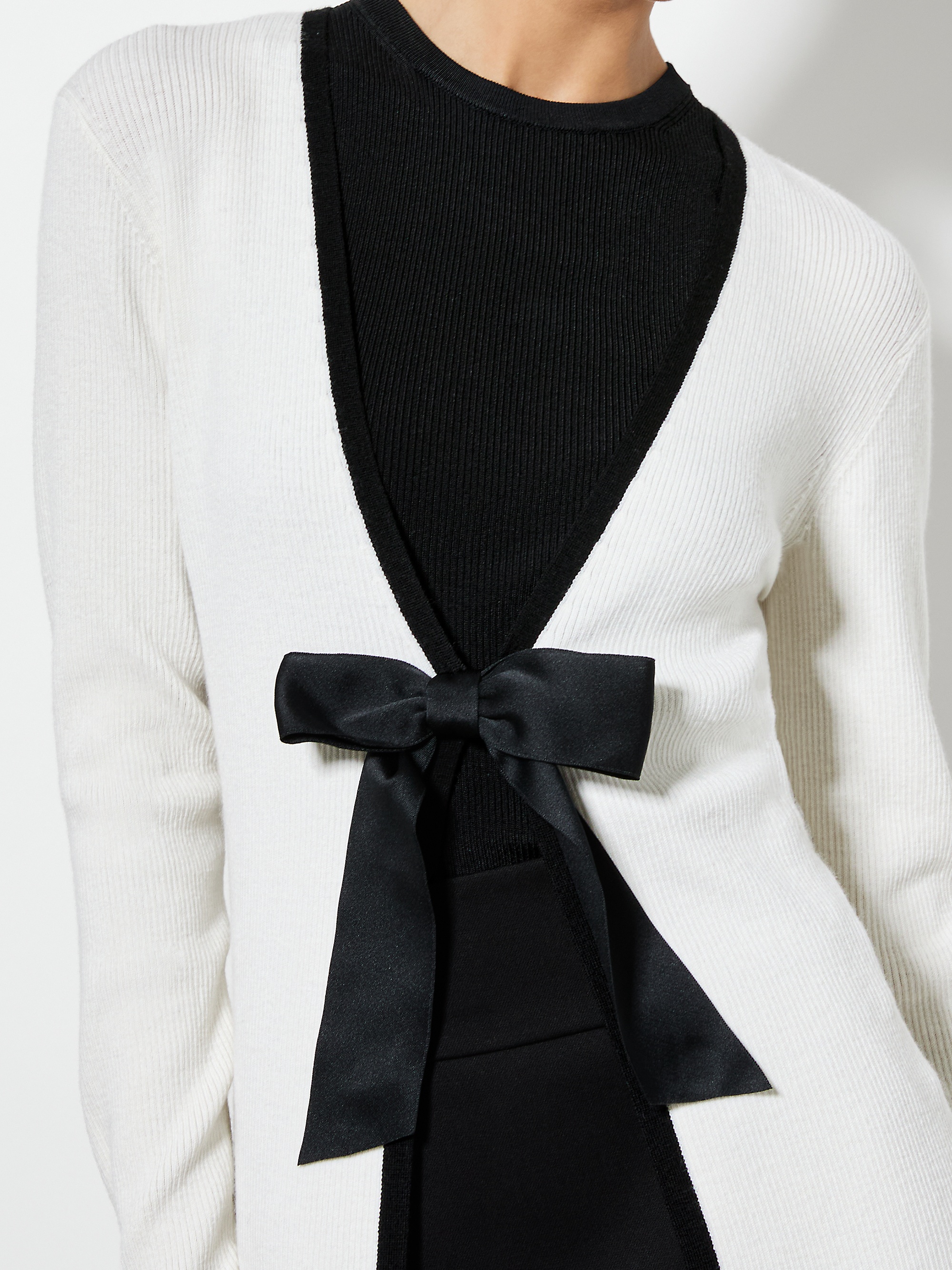 SIBEL BOW CARDIGAN - 5