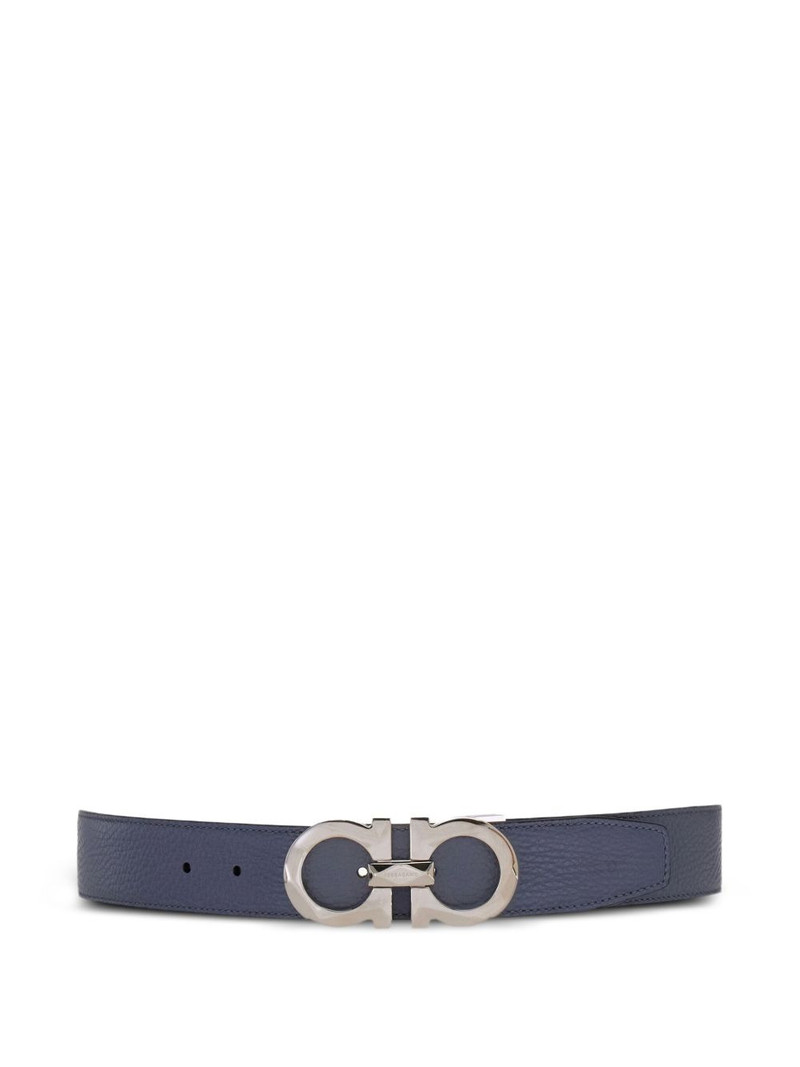 Gancini-buckle reversible belt 1