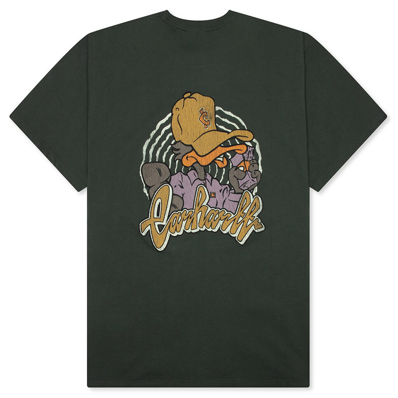 Carhartt S/S CHEDDA T-SHIRT - OPUNTIA HEAVY STONE WASH outlook