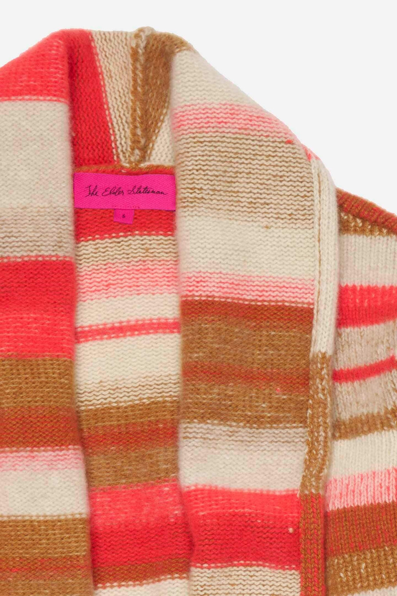 The Elder Statesman STRIPE ITALY SMOKING JACKET outlook
