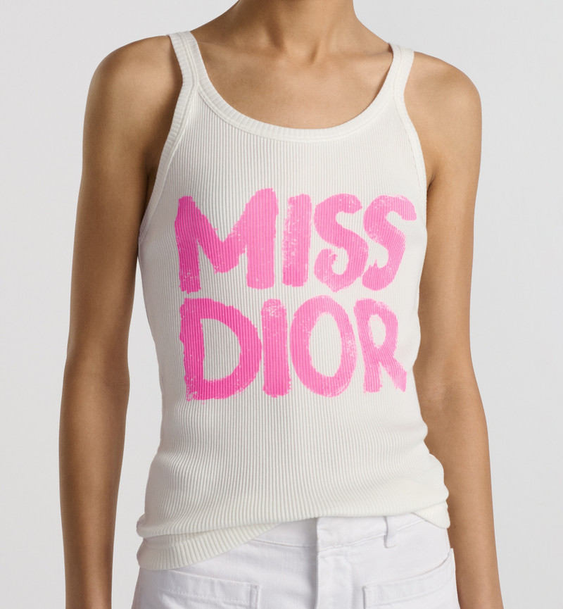 Dior Miss Dior Tank Top - 523T50A4208_X4804 | REVERSIBLE