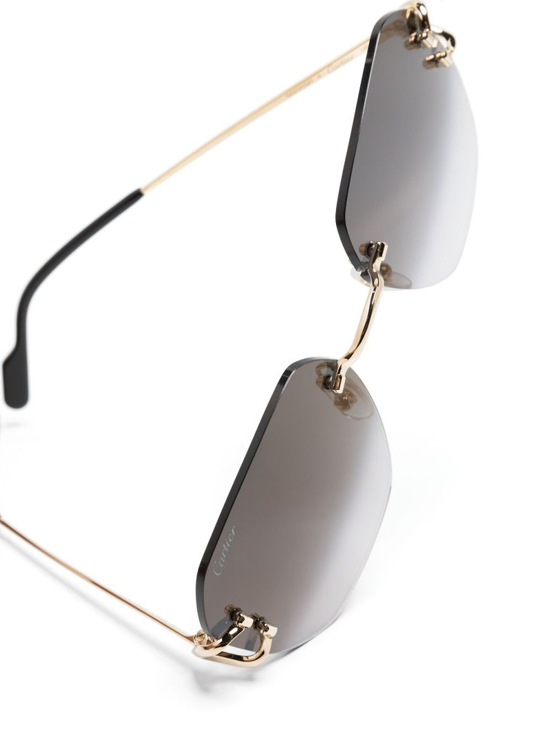 Signature C rimless sunglasses 3