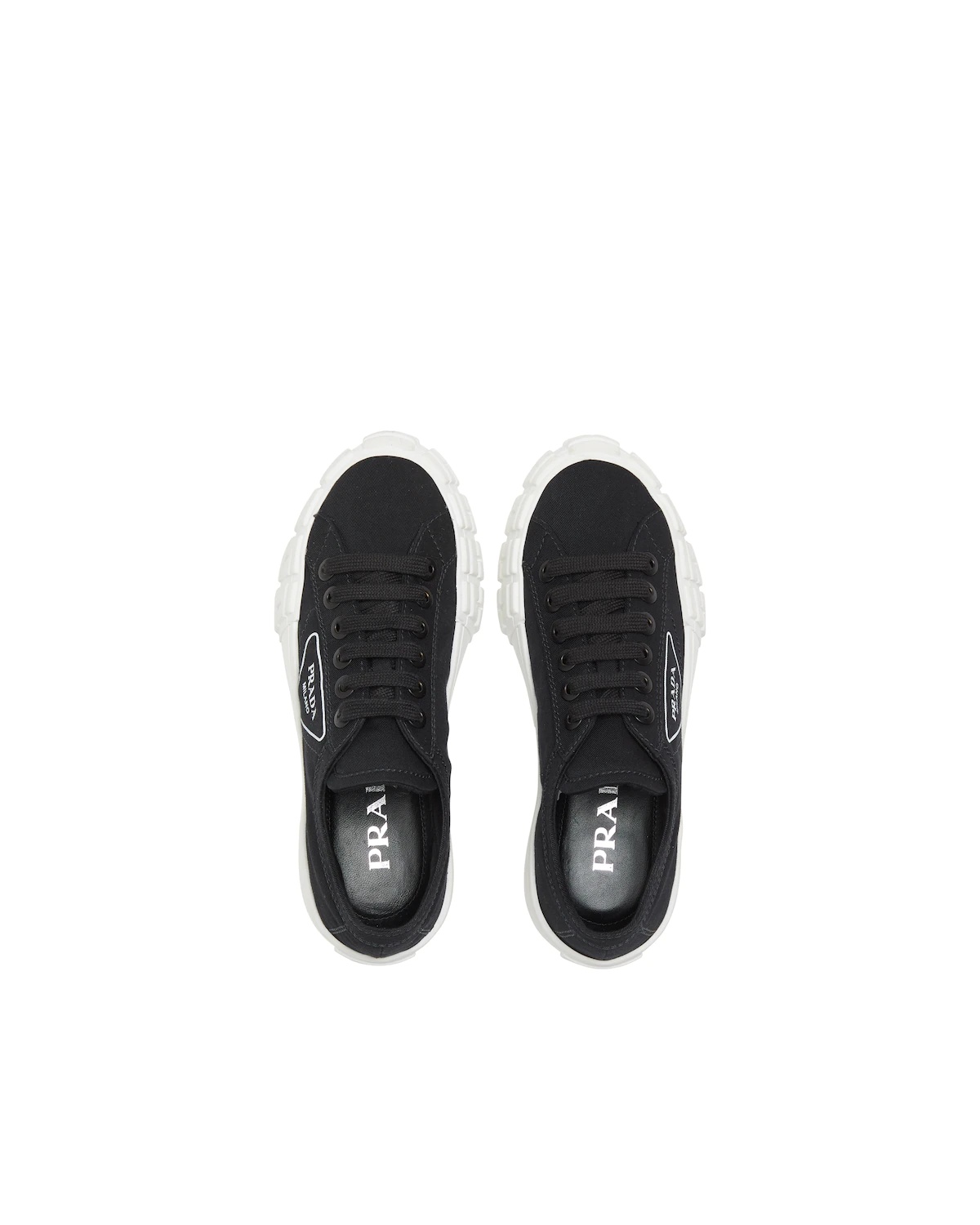 Gabardine fabric sneakers - 4