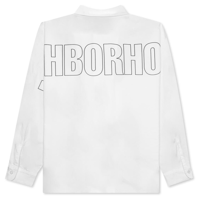 NEIGHBORHOOD DOLMANSLEEVE L/S SHIRT - WHITE outlook