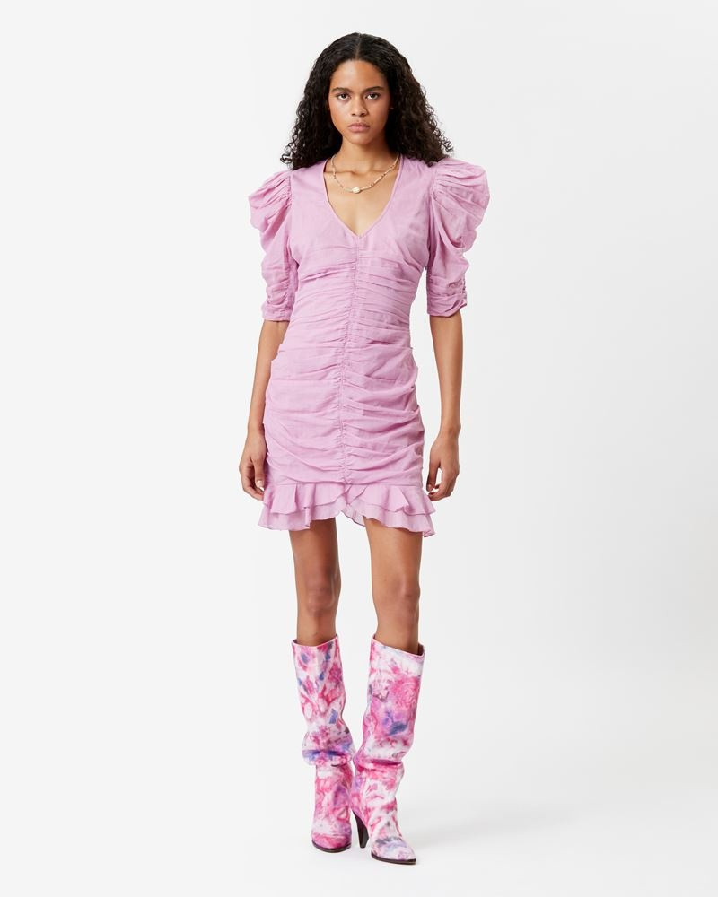 Isabel Marant Étoile SIRENY COTTON DRESS outlook