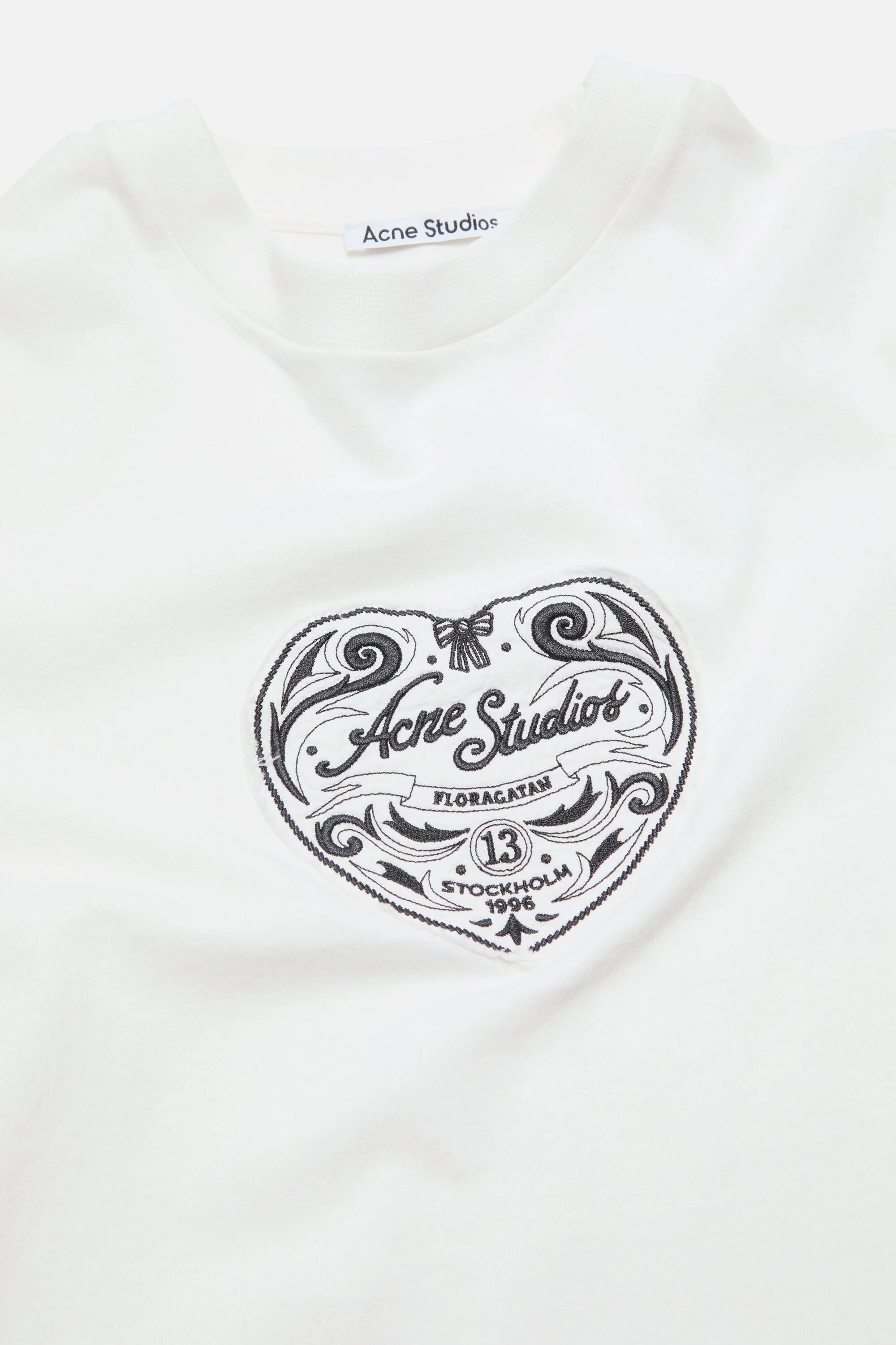 Logo t-shirt - Off white - 5