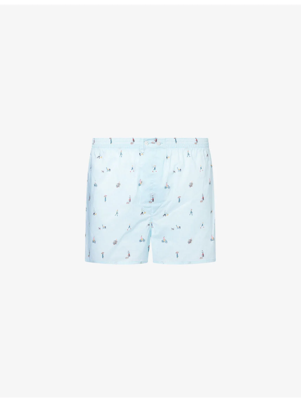 Ledbury Classic-Fit Cotton Boxer Shorts - 1