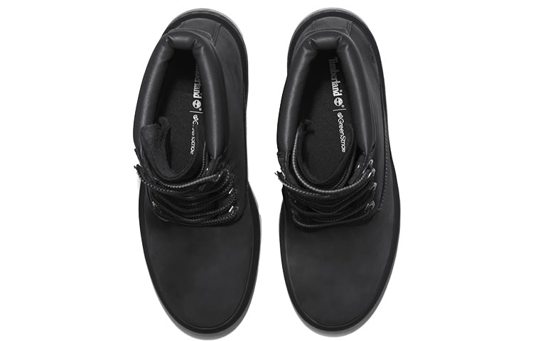 (WMNS) Timberland Cortina Valley 6 Inch Waterproof Boots 'Black Nubuck' A5NBY015 - 4