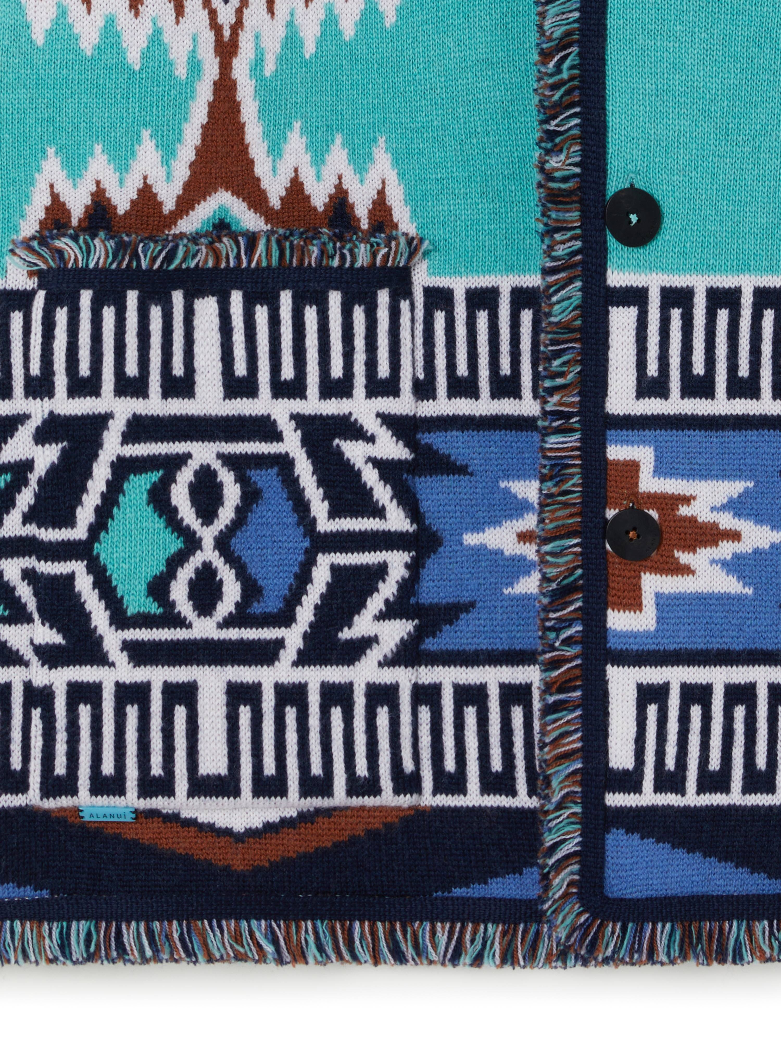 Geometric Roots Cardigan - 7