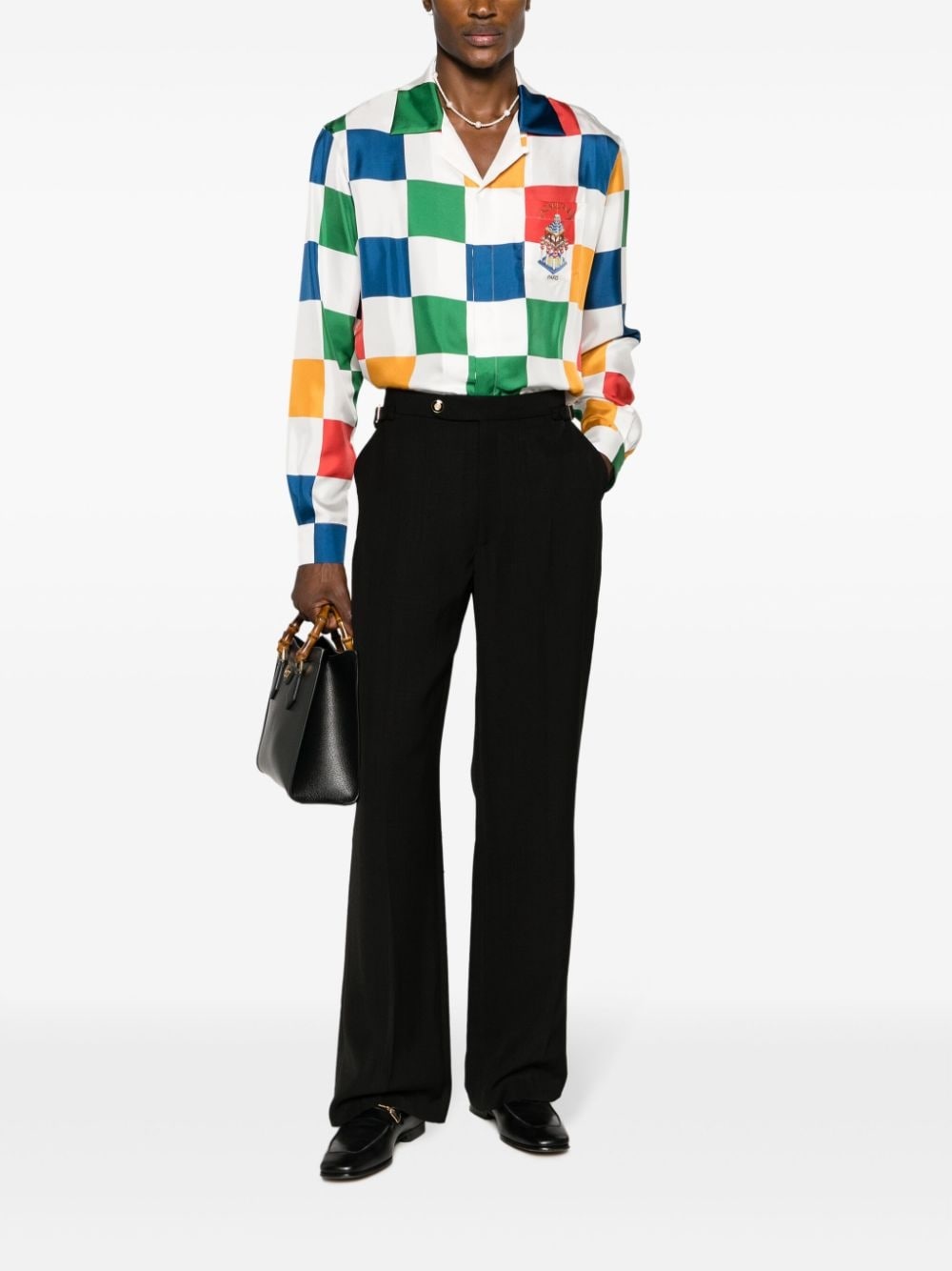 straight-leg trousers - 2