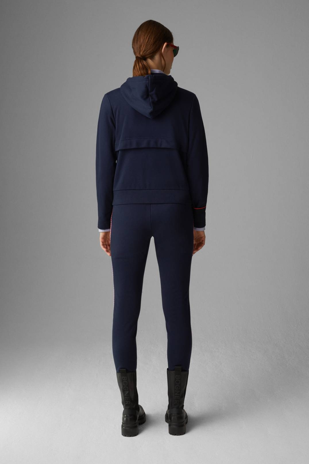 THEA JOGGING TROUSERS IN DARK BLUE - 3