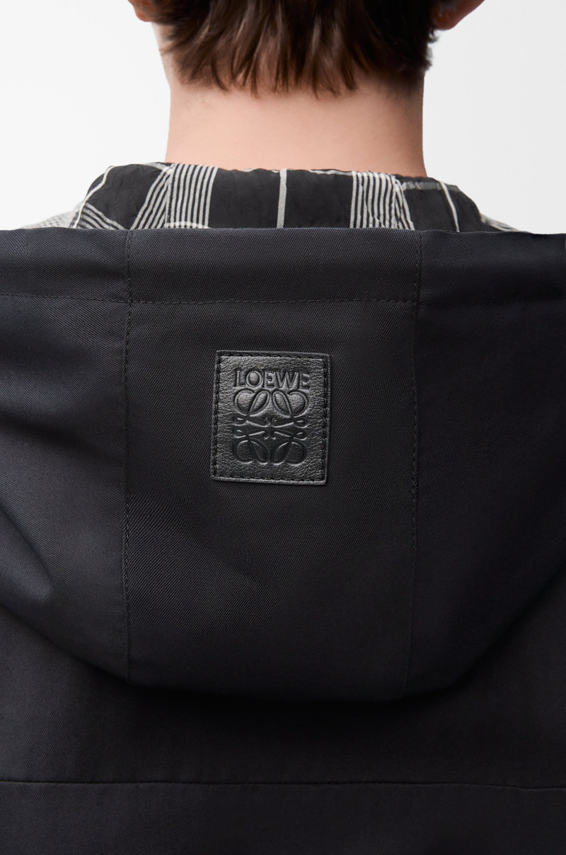 Reversible jacket in cotton and silk 7