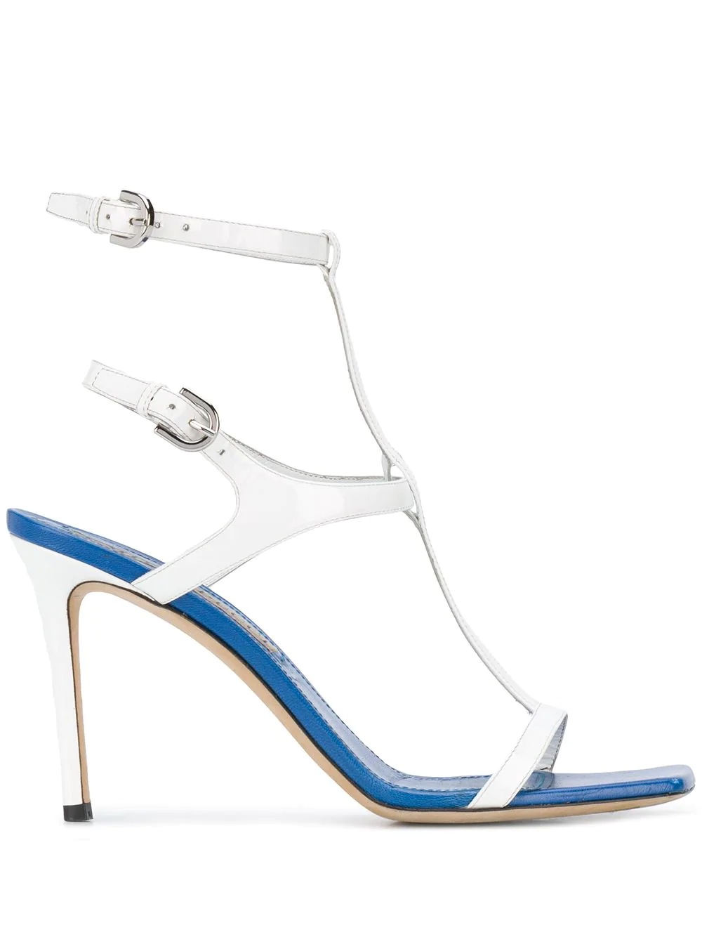 strappy stiletto sandals - 1