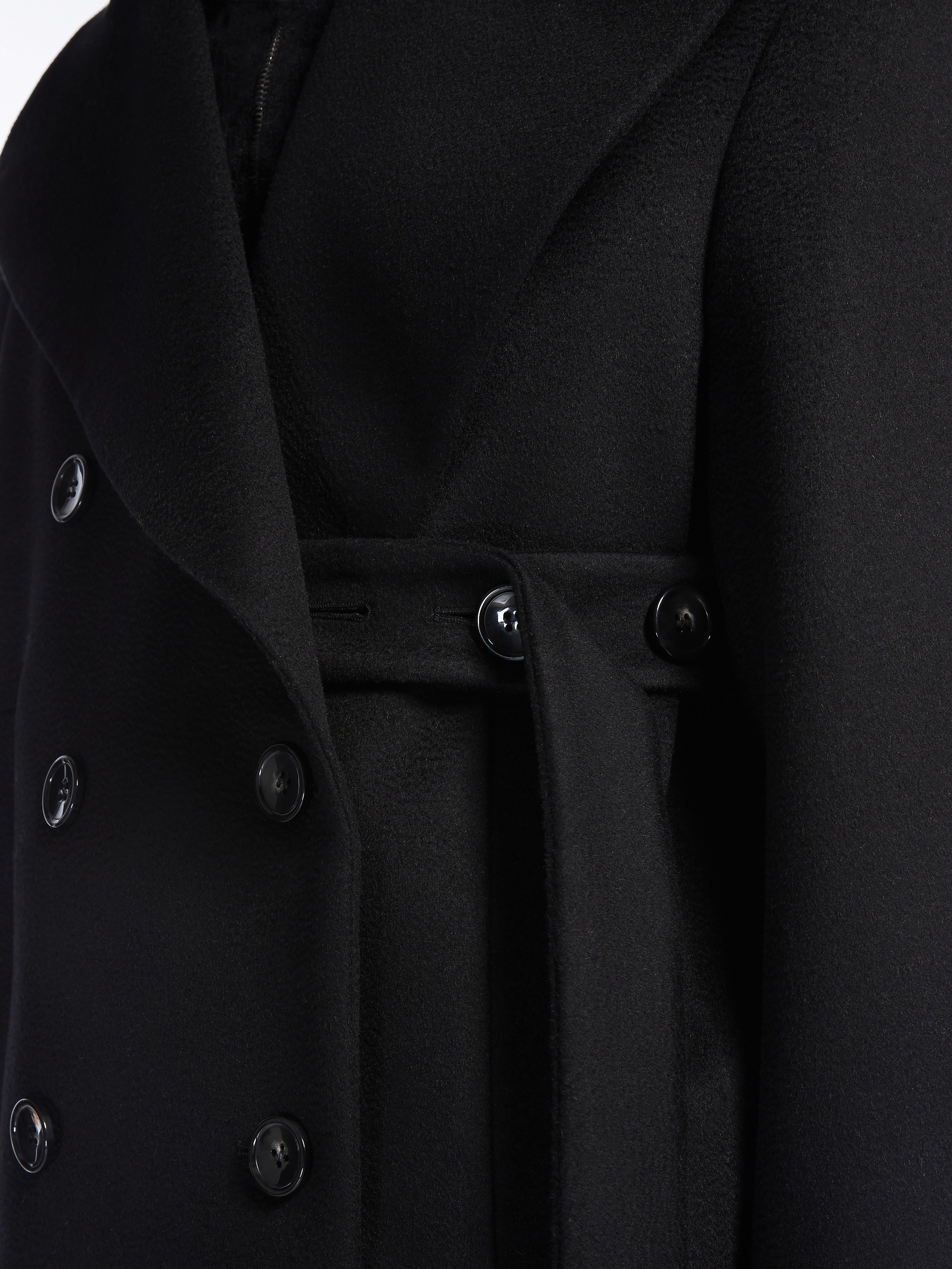 ORCHIS Oversized wool-blend pea coat - 5
