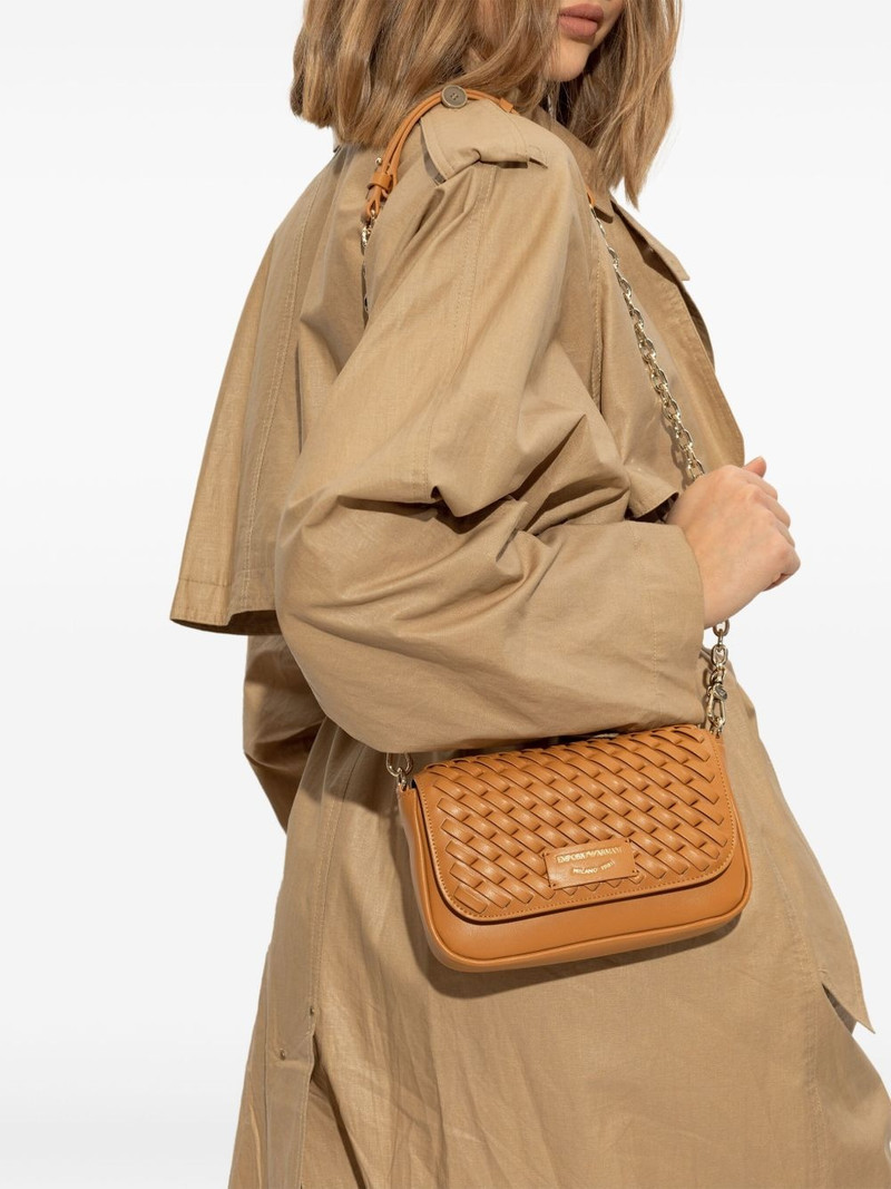 EMPORIO ARMANI logo-patch bag outlook