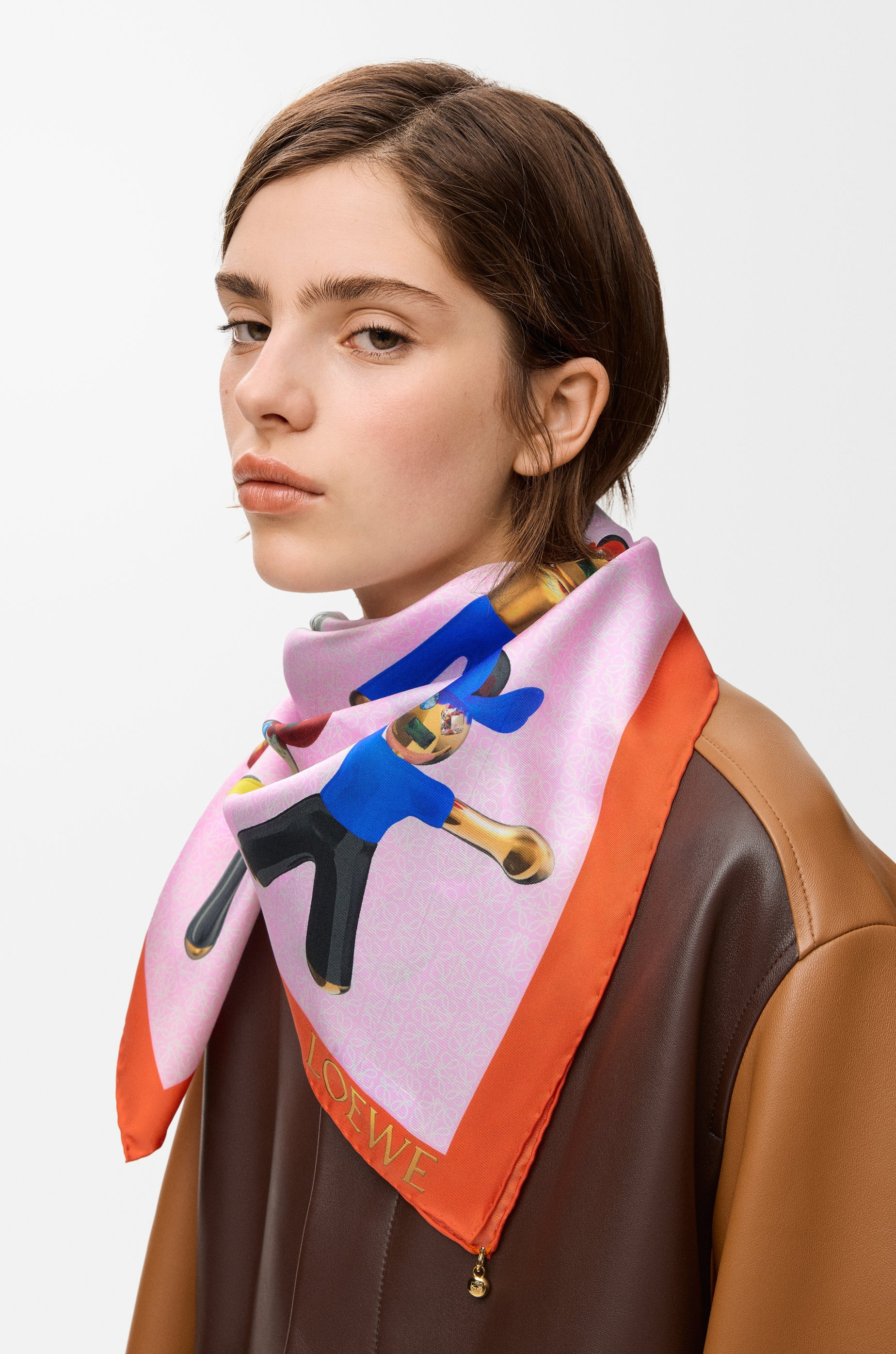 Scarf in silk - 2