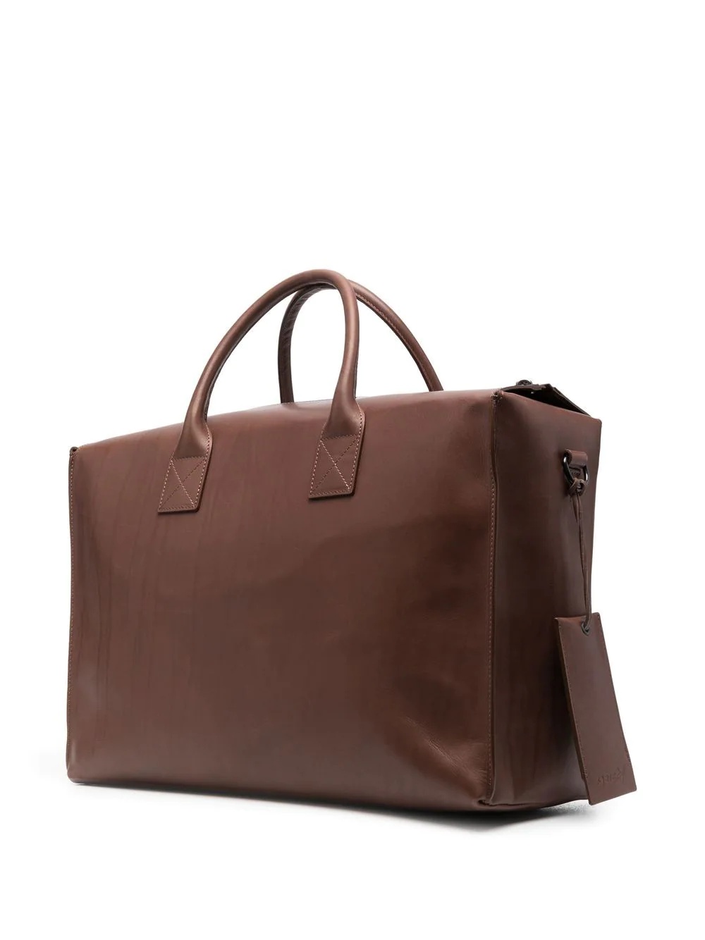 calf leather holdall bag - 3