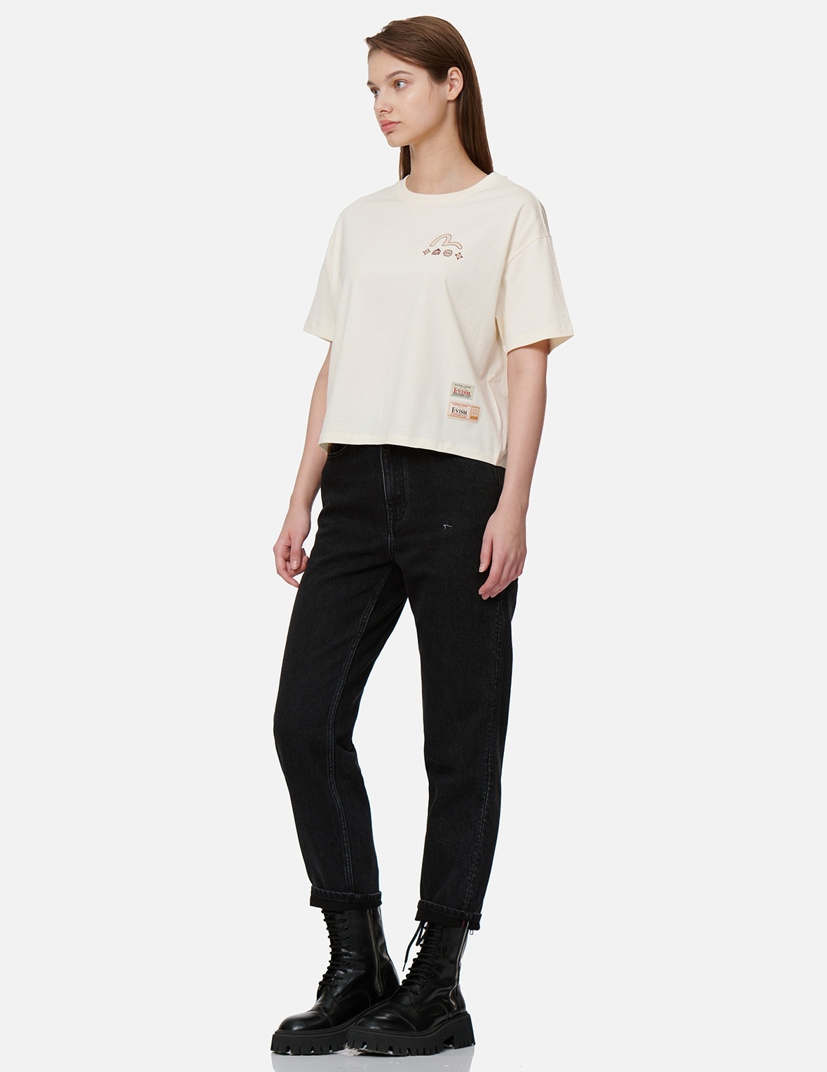 OUTLINE GODHEAD PRINT T-SHIRT - 4