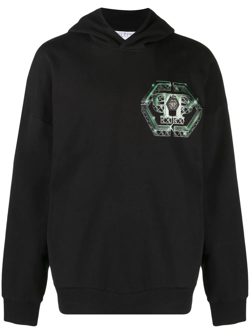 Godzilla Monsters-print hoodie 1