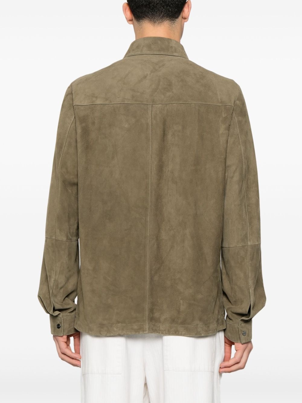 suede shirt jacket - 4