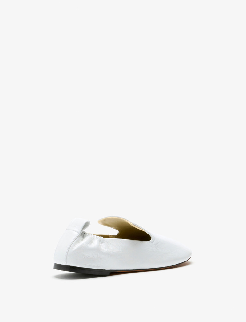 Proenza Schouler Glove Ruched Loafers in Slick Nappa outlook