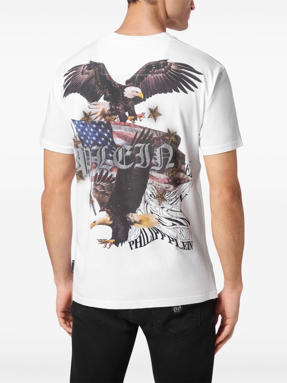 graphic-print cotton t-shirt - 4