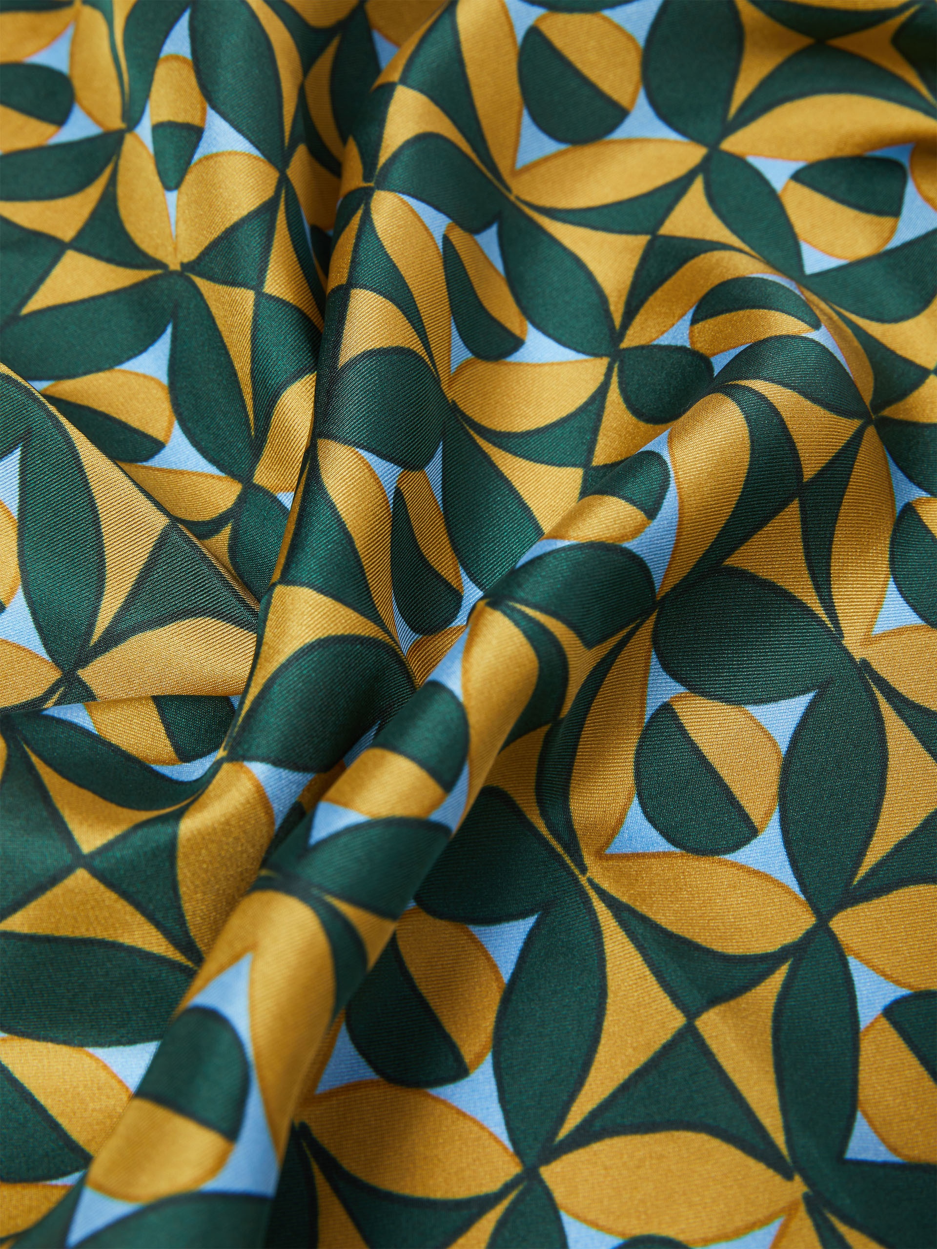 SIAM Printed silk scarf - 3