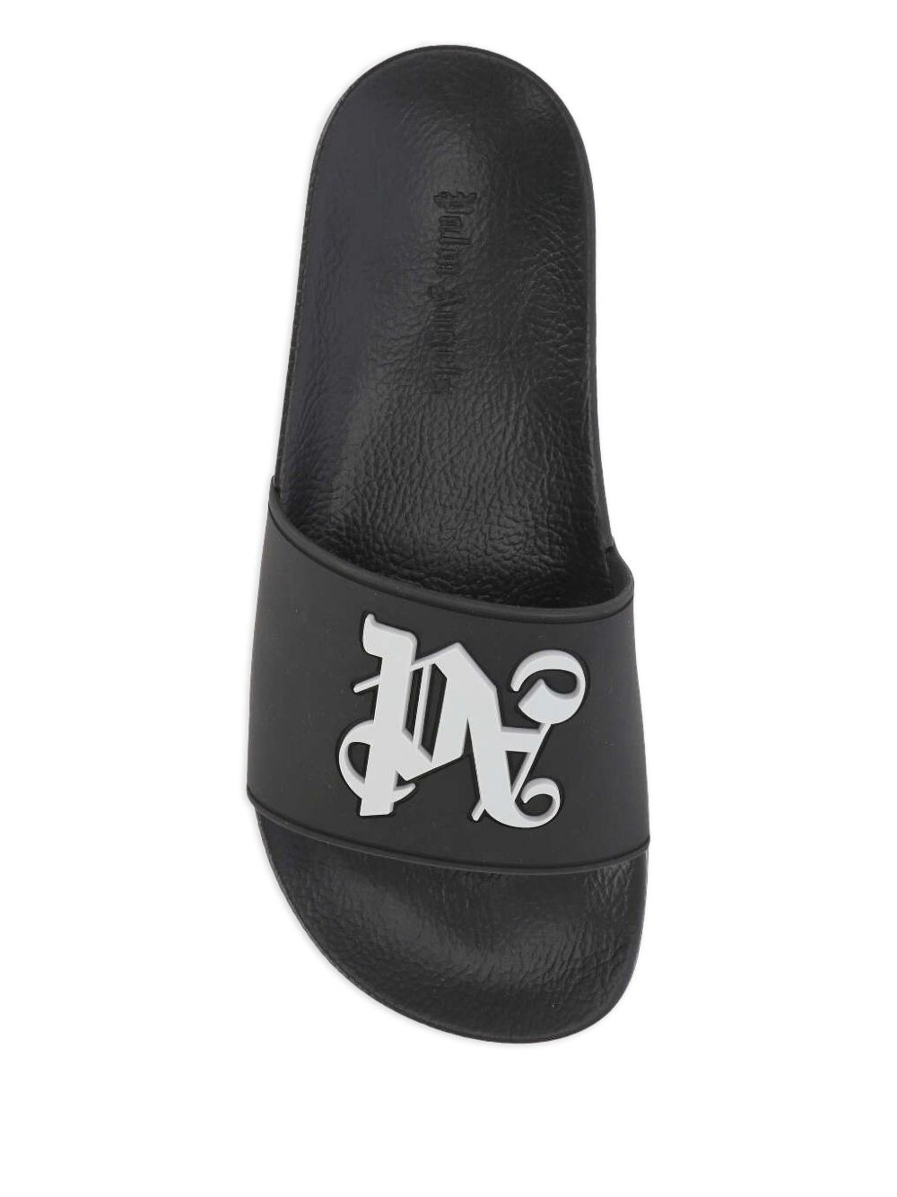 raised-monogram slides - 3