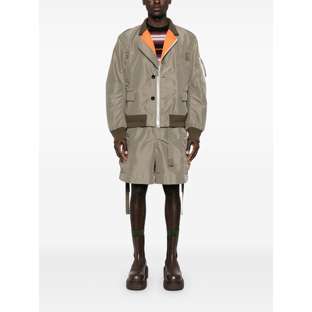 Sacai Green Jackets - Bomber Jackets Men - 4