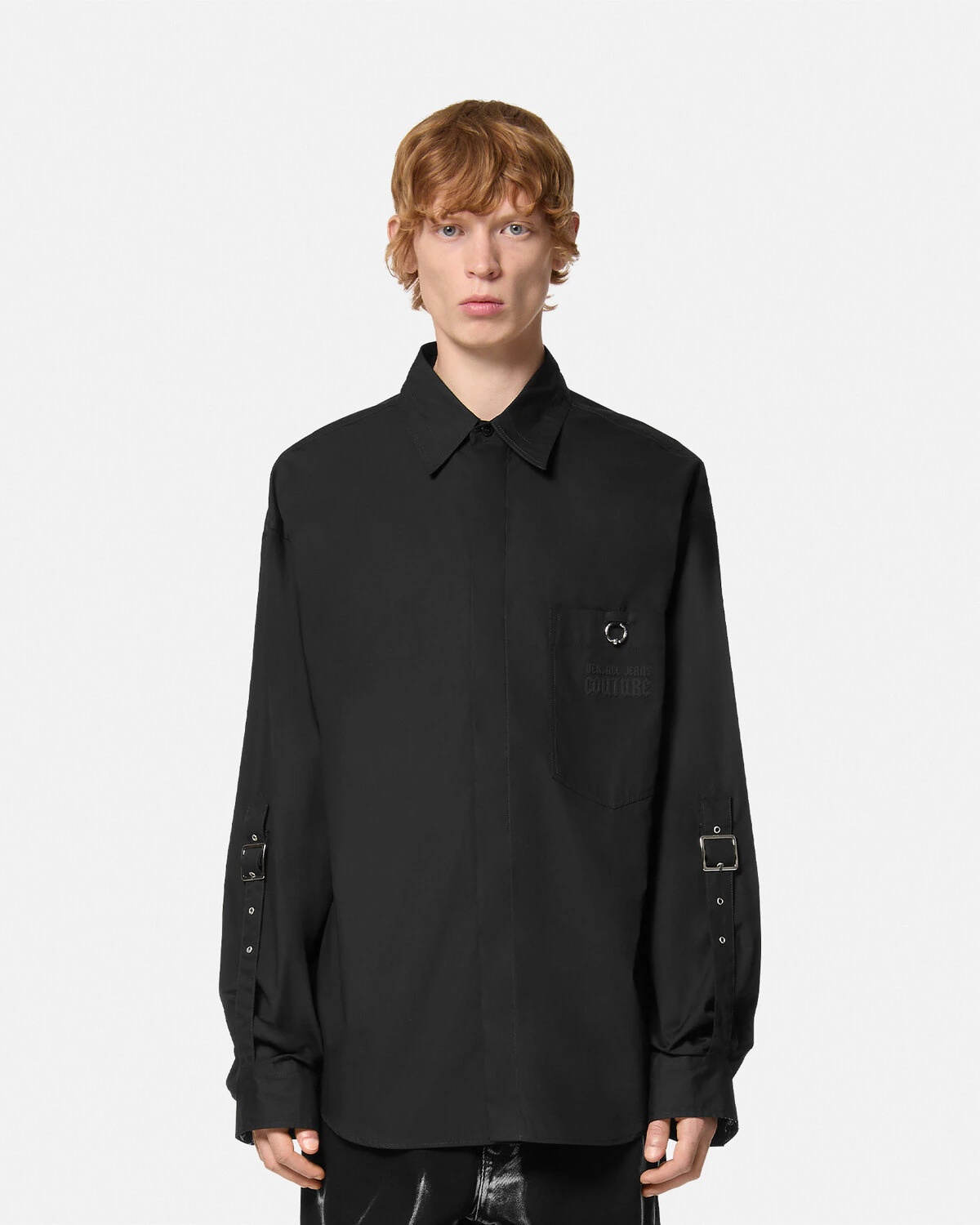 Piercing Loose-Fit Shirt - 4